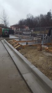 Concrete Gutter and curb