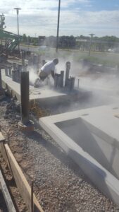 Commercial Concrete Equipment Pads & Utility Vault