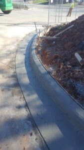 Curb and gutter