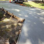 Concrete Driveway formed and poured
